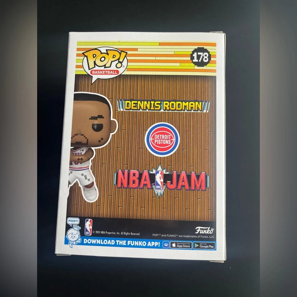 Funko Pop! Basketball NBA Jam - Dennis Rodman - Funko Exclusive (5000 PCS) #178